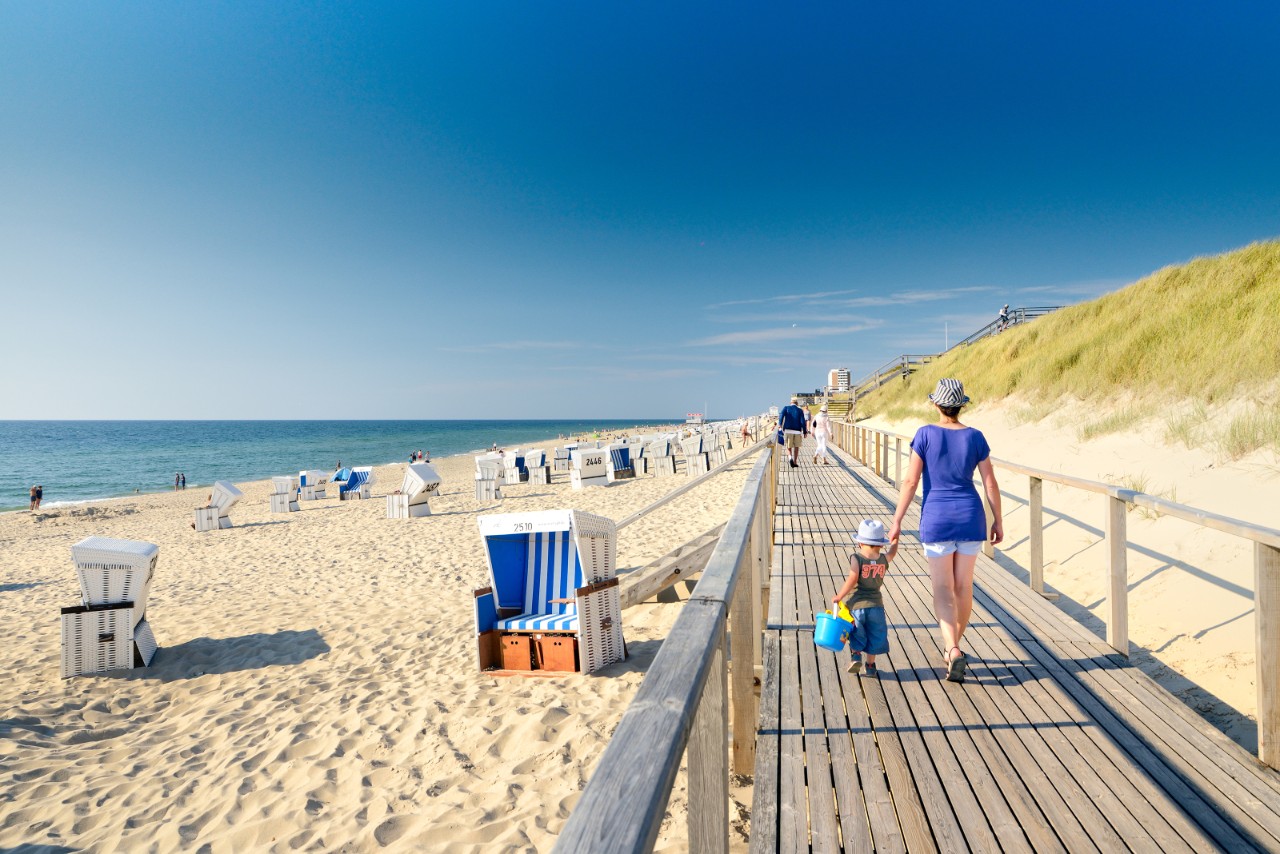 Westerland promenade