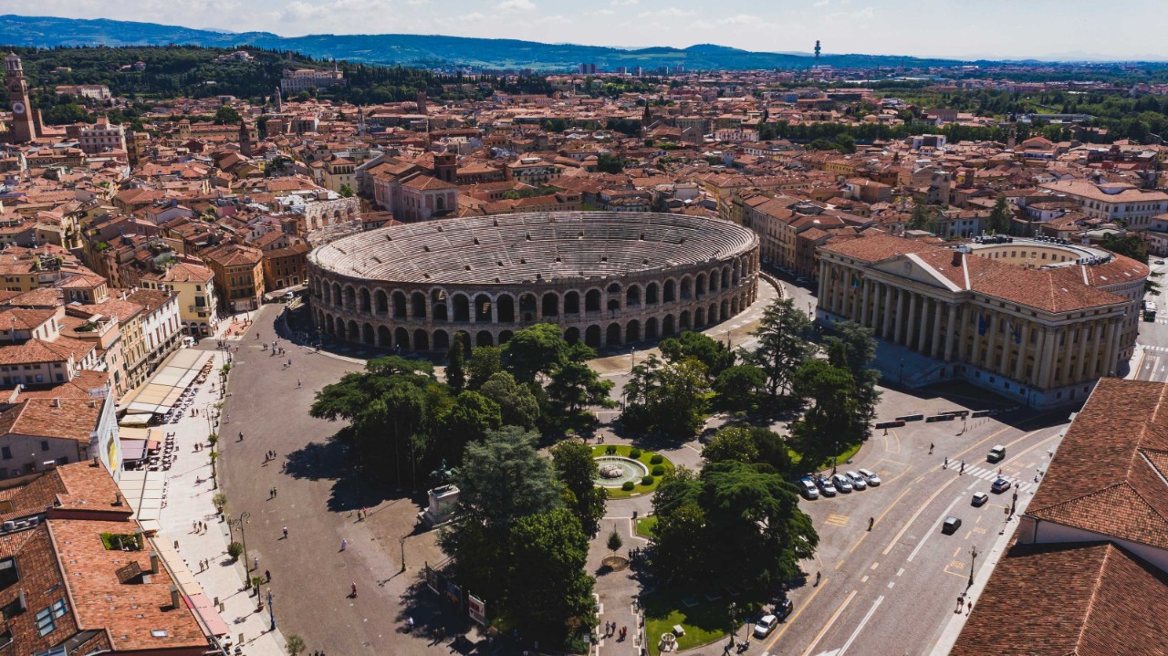 Aussicht über Verona