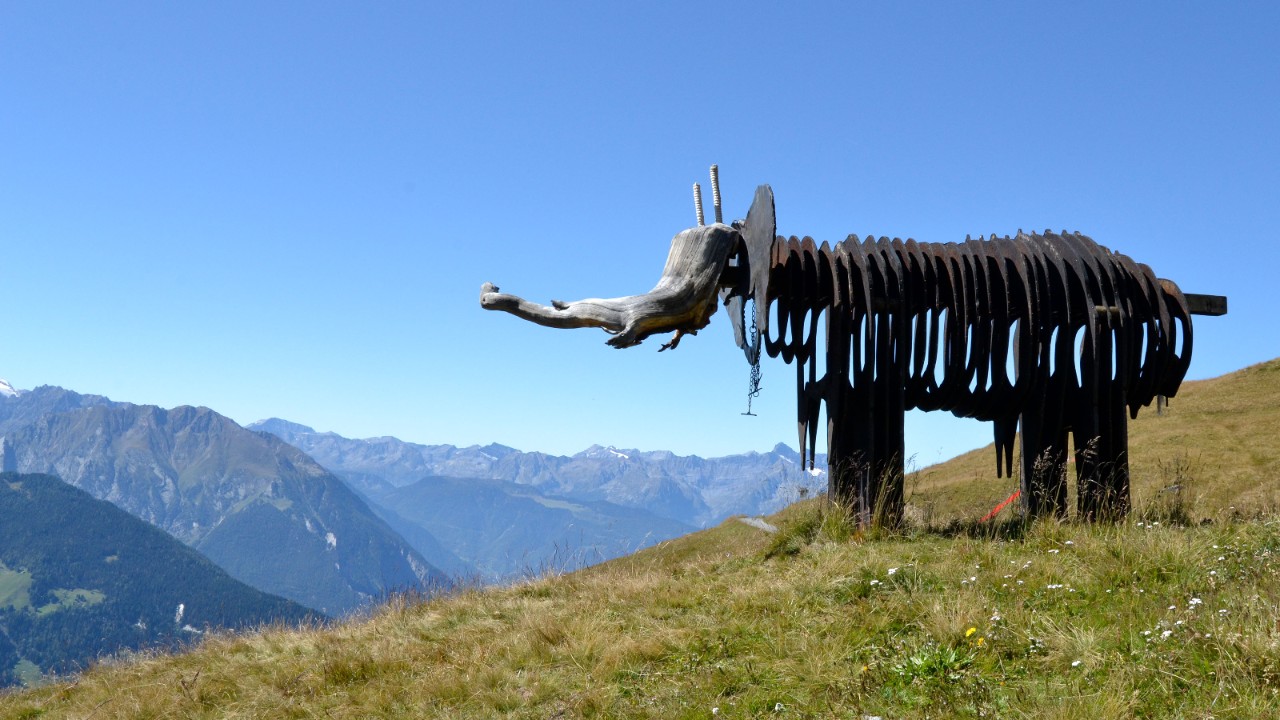 Image of the 3-D Foundation Sculpture Park.