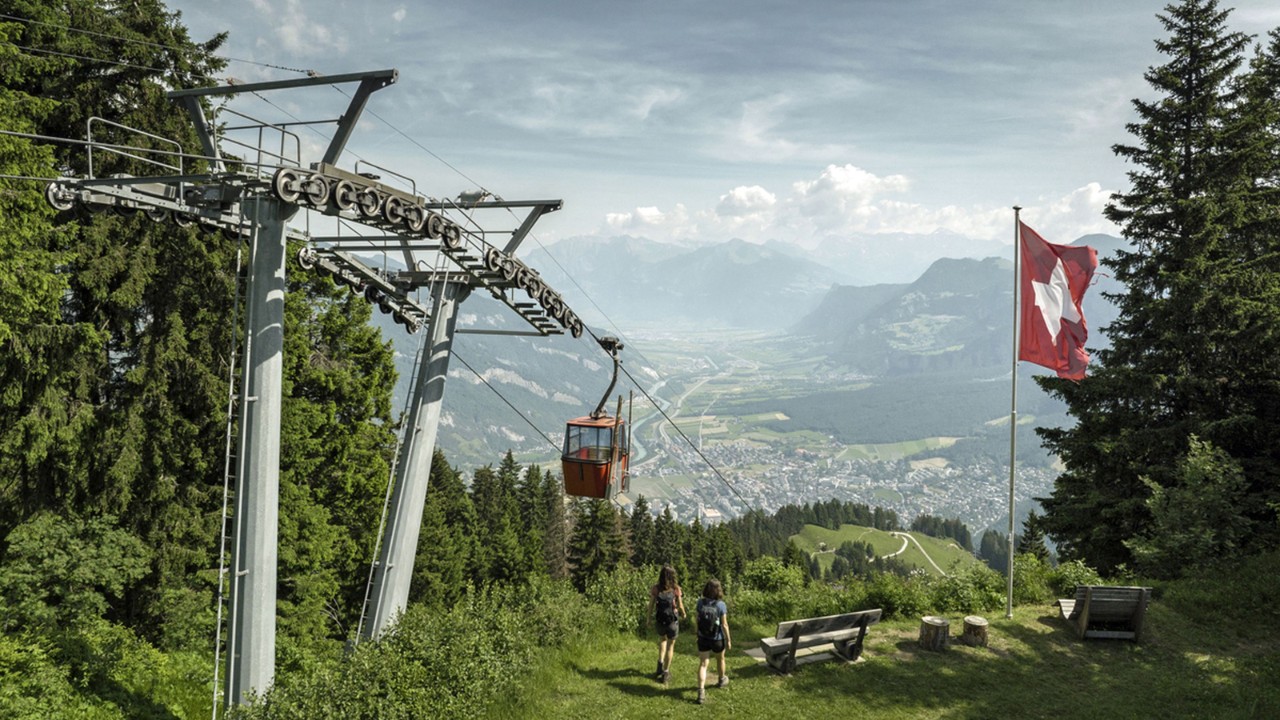 Image of the Brambrüeschbahn cableway