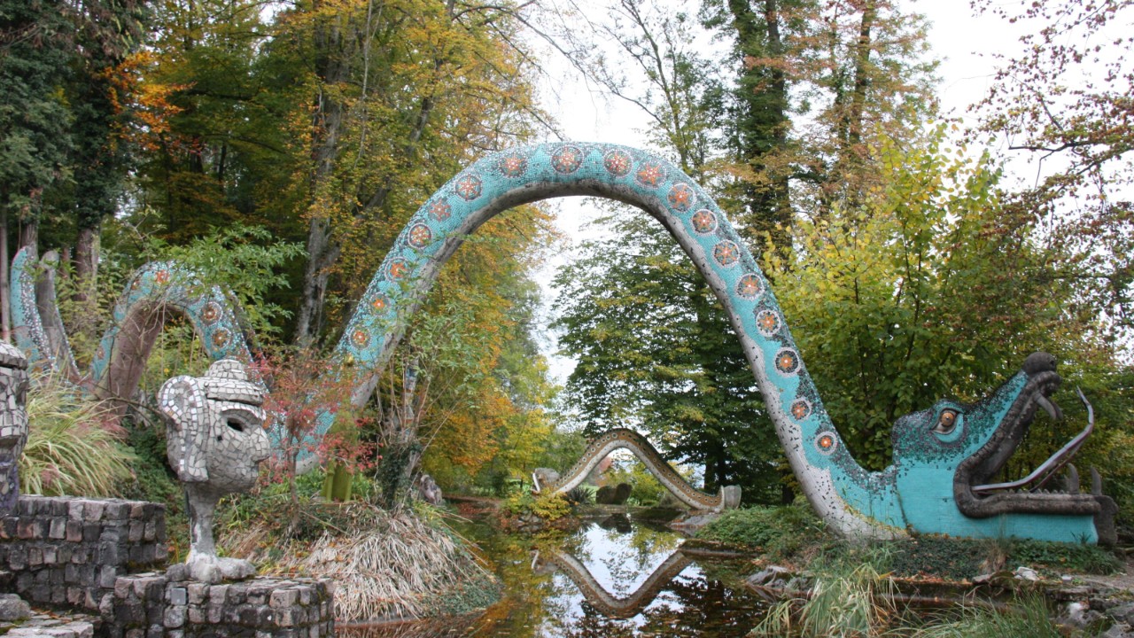 Image of the Bruno Weber Park.