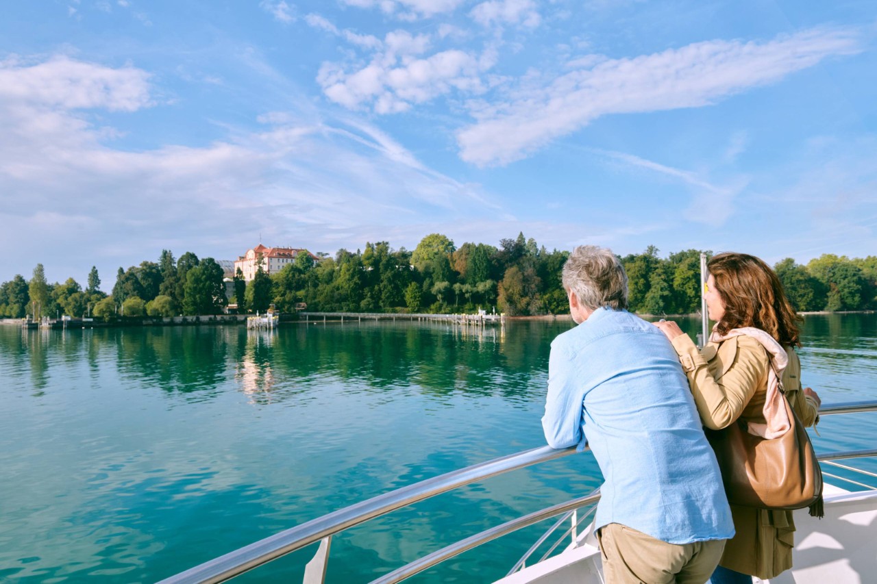Image of a boat trip to Mainau Island