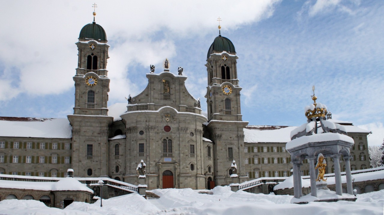 Image of Einsiedeln Abbey.