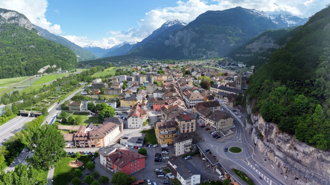 Foto del percorso del tour di Agaune.