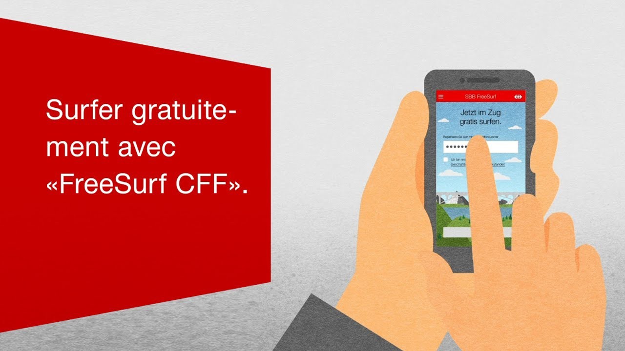 Surfer gratuitement avec «FreeSurf CFF».