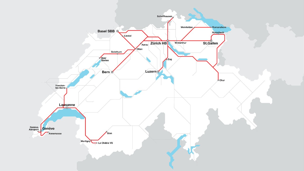 Der IR-Dosto verkehrt in der Region Zürich/Mittelland und in der West- und Nordschweiz. Ebenfalls ist er auf der Strecke von Zürich nach Chur anzutreffen. 