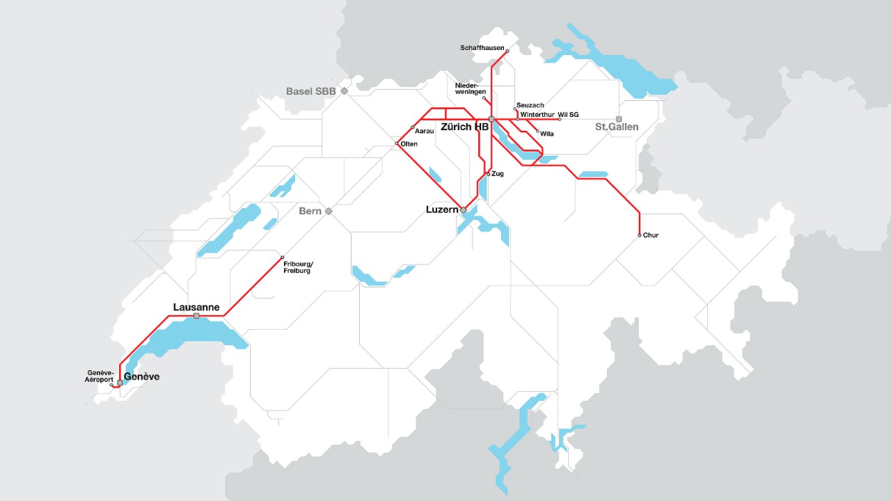 Le duplex Regio dessert principalement les lignes du RER zurichois. Il circule en outre en Suisse romande, dans la région de Lausanne. 