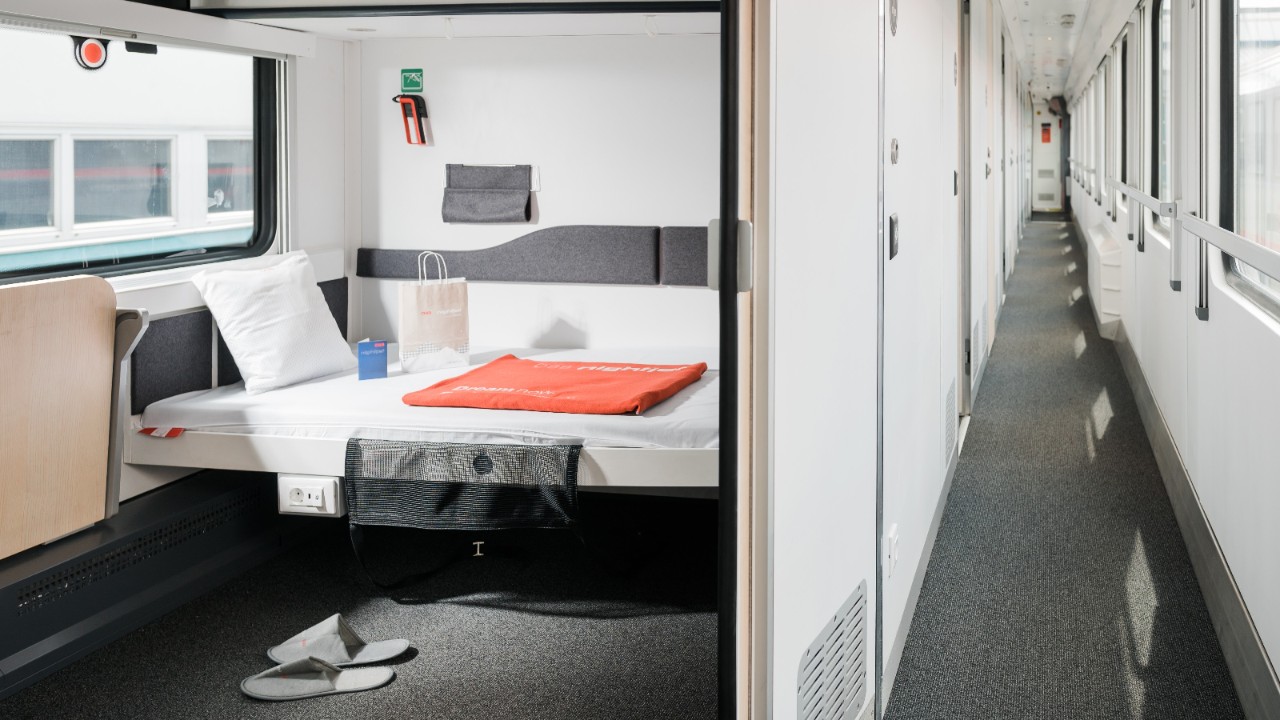 Compartimenti comfort privato accessibile alle sedie a rotelle.